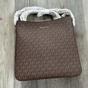 Michael Kors Brown Messenger Bag